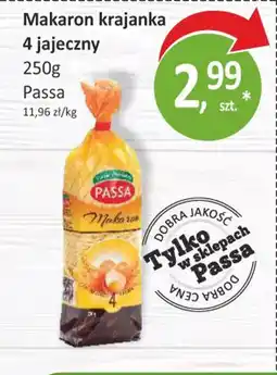 Passa Makaron krajanka 4 jajeczny Passa oferta