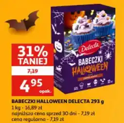 Auchan Babeczki halloween delecta oferta