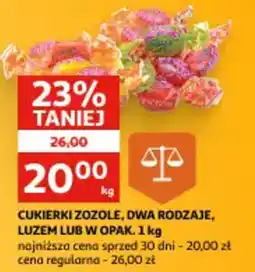 Auchan Cukierki zozole oferta