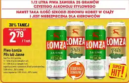 Polomarket Piwo Łomża Pils lub Jasne Van Pur, 0,5 l puszka oferta