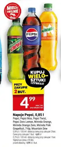 Twój Market Pepsi 0,85 L oferta