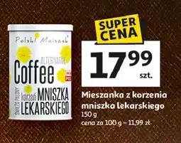 Auchan Kawa z dodatkiem korzenia mniszka lekarskiego Manufaktura Kawy oferta