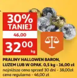 Auchan Praliny hallowen baron oferta