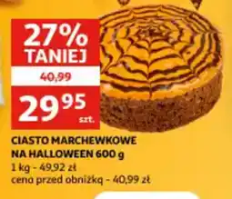 Auchan Ciasto marchewkowe na halloween oferta