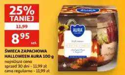 Auchan Świeca zapachowa halloween aura oferta