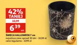 Auchan Świeca halloween 7 cm oferta