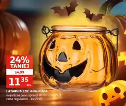 Auchan Latarnia szklana dynia oferta