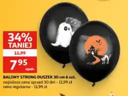 Auchan Balony strong duszek 30 cm oferta