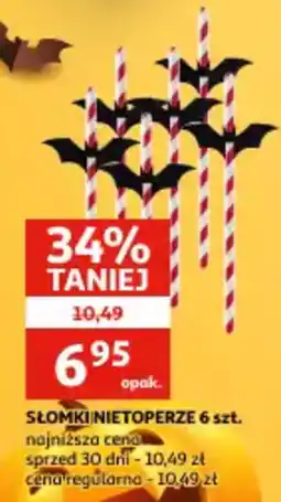 Auchan Słomki nietoperze oferta
