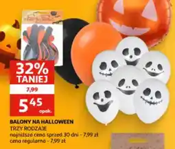 Auchan Balony na halloween oferta