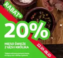 Auchan Mięso świeże z gęsi i królika oferta