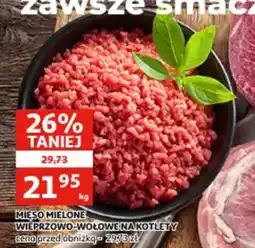 Auchan Mięso mielone wieprzowo-wołowe nakotlety oferta