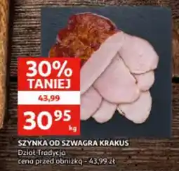 Auchan Szynka od szwagra krakus dział tradycja oferta