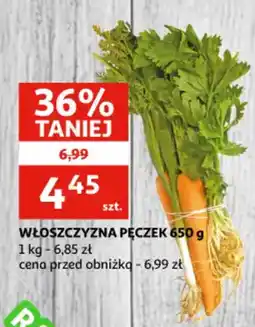 Auchan Włoszczyzna pęczek oferta