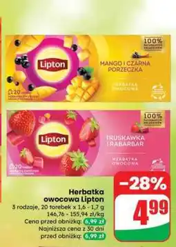 Dino Herbatka owocowa Lipton oferta