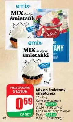 Dino Mix do śmietany, śmietanex oferta