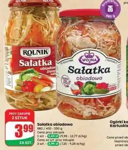 Dino SAŁATKA OBIADOWA oferta