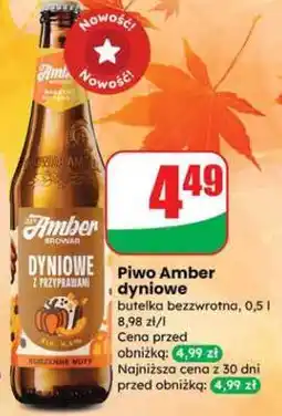 Dino Piwo Amber Dyniowe oferta