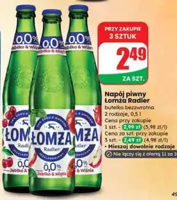 Dino Napój piwny Łomża Radler oferta