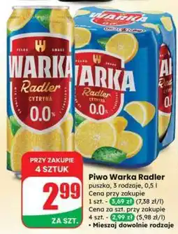 Dino Piwo Warka Radler oferta