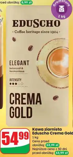 Dino Kawa ziarnista Crema Gold Eduscho oferta