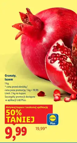 Lidl Granaty luzem Lidl oferta