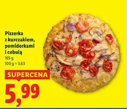Lidl Pizzerka z kurczakiem, pomidorkami i cebulą Lidl oferta