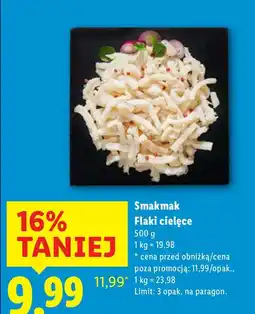 Lidl Flaki cielęce Smakmak oferta