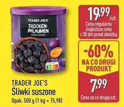 ALDI Śliwki suszone TRADER JOE'S oferta
