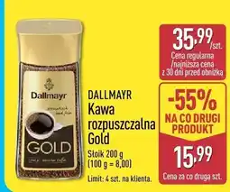 ALDI Kawa rozpuszczalna Gold DALLMAYR oferta