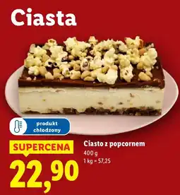 Lidl Ciasto z popcornem Lidl oferta