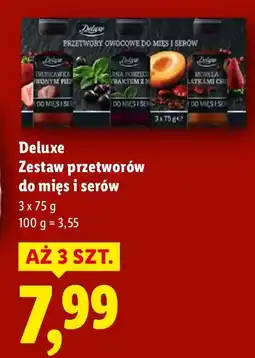 Lidl Zestaw przetworów do mięs i serów Deluxe oferta