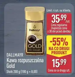 ALDI Kawa rozpuszczalna Gold DALLMAYR oferta