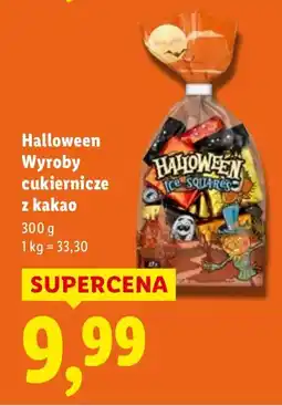 Lidl Wyroby cukiernicze z kakao Halloween Lidl oferta
