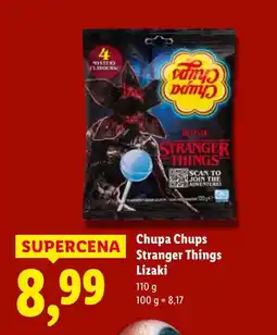 Lidl Lizaki Chupa Chups Stranger Things oferta