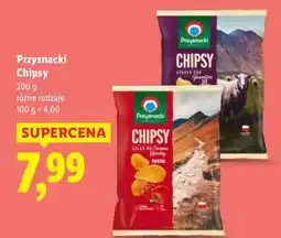 Lidl Chipsy Przysnacki oferta