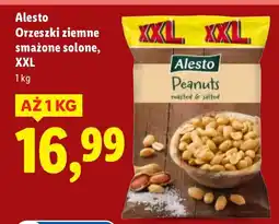 Lidl Orzeszki ziemne smażone solone Alesto XXL oferta