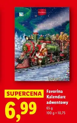 Lidl Kalendarz adwentowy Favorina oferta