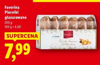 Lidl Pierniki glazurowane Favorina oferta