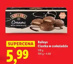 Lidl Ciastka w czekoladzie Baileys oferta