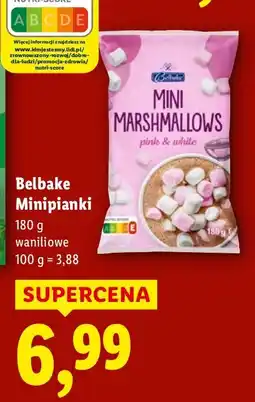 Lidl Marshmallows mini waniliowe Belbake oferta