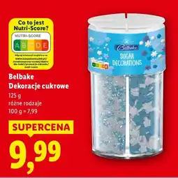 Lidl Dekoracje cukrowe Belbake oferta