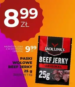 Duży Ben Paski wołowe Beef Jerky Jack Link's 25 g oferta