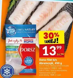 Twój Market Dorsz filet b/s Abramczyk, 450 g oferta