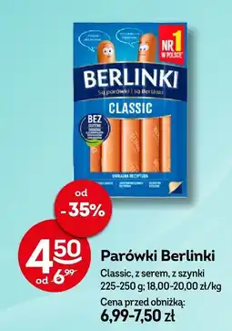 Żabka Parówki Berlinki Classic oferta