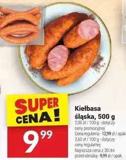 Twój Market Kiełbasa śląska, 500 g Dobry Wybór Diałecki oferta