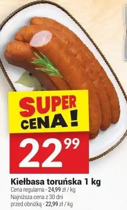 Twój Market Kiełbasa toruńska, 1 kg Dobry Wybór Diałecki oferta