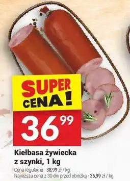 Twój Market Kiełbasa żywiecka z szynki, 1 kg Dobry Wybór Diałecki oferta