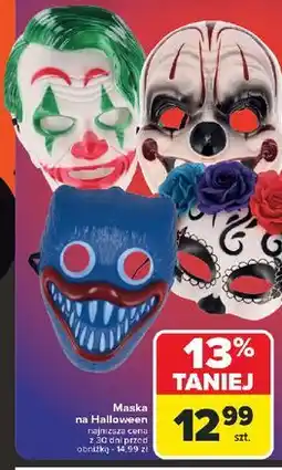 Carrefour Maska na halloween oferta