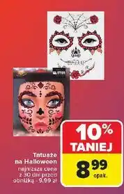 Carrefour Tatuaże na halloween oferta
